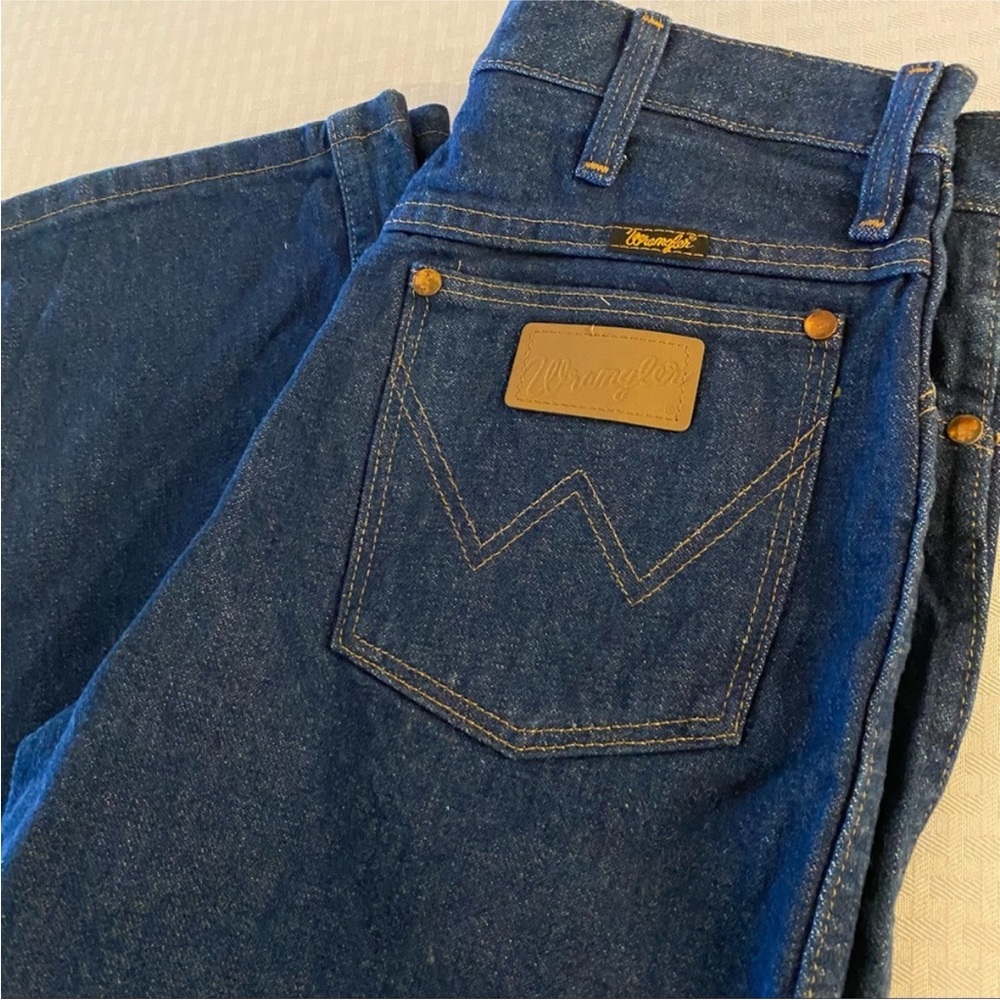 Vintage 80s Wranglers 13mwz cowboy cut